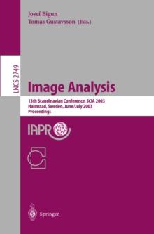 Image Analysis : 13th Scandinavian Conference, SCIA 2003 Halmstad, Sweden, June 29 - July 2, 2003 Proceedings