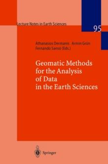 Geomatic Methods for the Analysis of Data in the Earth Sciences