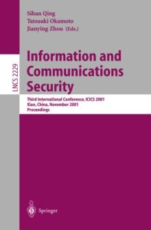 Information and Communications Security : Third International Conference, ICICS 2001, Xian, China, November 13-16, 2001. Proceedings