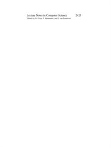 Object-Oriented Information Systems : 8th International Conference, OOIS 2002, Montpellier, France, September 2-5, 2002, Proceedings