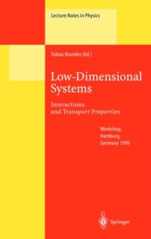 Low-Dimensional Systems : Interactions and Transport Properties