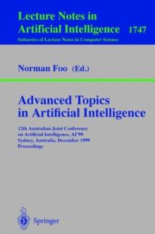 Advanced Topics in Artificial Intelligence : 12th Australian Joint Conference on Artificial Intelligence, AI'99, Sydney, Australia, December 6-10, 1999, Proceedings