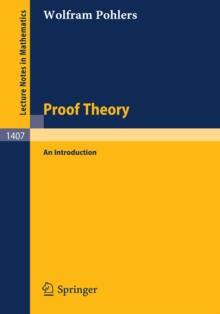 Proof Theory : An Introduction