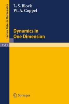 Dynamics in One Dimension