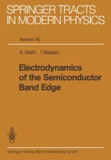 Electrodynamics of the Semiconductor Band Edge