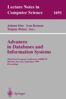 Advances in Databases and Information Systems : Third East European Conference, ADBIS'99, Maribor, Slovenia, September 13-16, 1999, Proceedings