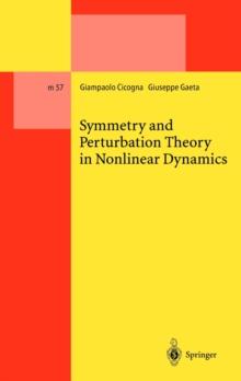 Symmetry and Perturbation Theory in Nonlinear Dynamics