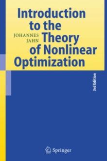 Introduction to the Theory of Nonlinear Optimization