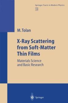 X-Ray Scattering from Soft-Matter Thin Films : Materials Science and Basic Research