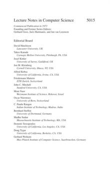 Integration of AI and OR Techniques in Constraint Programming for Combinatorial Optimization Problems : 5th International Conference, CPAIOR 2008 Paris, France, May 20-23, 2008 Proceedings