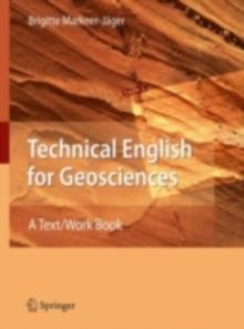 Technical English for Geosciences : A Text/Work Book