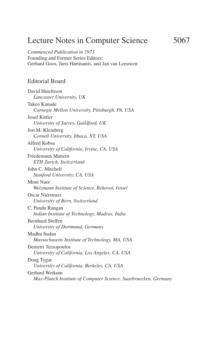 Distributed Computing in Sensor Systems : 4th IEEE International Conference, DCOSS 2008 Santorini Island, Greece, June 11-14, 2008, Proceedings