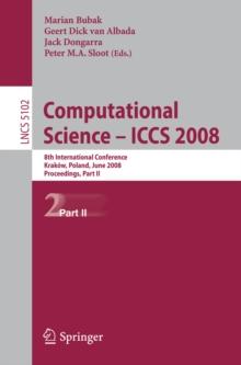 Computational Science - ICCS 2008 : 8th International Conference, Krakow, Poland, June 23-25, 2008, Proceedings, Part II