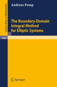 The Boundary-Domain Integral Method for Elliptic Systems : With Application to Shells