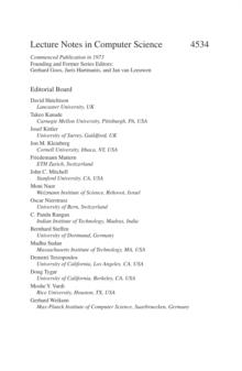 Optical Network Design and Modeling : 11th International IFIP-TC6 Conference, ONDM 2007, Athens, Greece, May 29-31, 2007, Proceedings