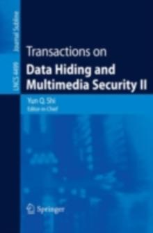 Transactions on Data Hiding and Multimedia Security II