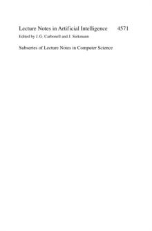 Machine Learning and Data Mining in Pattern Recognition : 5th International Conference, MLDM 2007, Leipzig, Germany, July 18-20, 2007, Proceedings