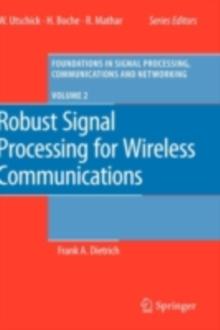 Robust Signal Processing for Wireless Communications