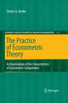 The Practice of Econometric Theory : An Examination of the Characteristics of Econometric Computation