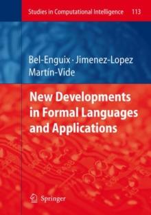 New Developments in Formal Languages and Applications