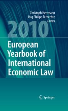 European Yearbook of International Economic Law 2010