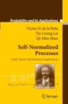 Self-Normalized Processes : Limit Theory and Statistical Applications