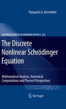 The Discrete Nonlinear Schrodinger Equation : Mathematical Analysis, Numerical Computations and Physical Perspectives