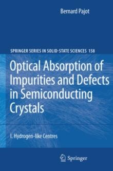 Optical Absorption of Impurities and Defects in Semiconducting Crystals : Hydrogen-like Centres