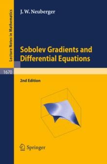 Sobolev Gradients and Differential Equations