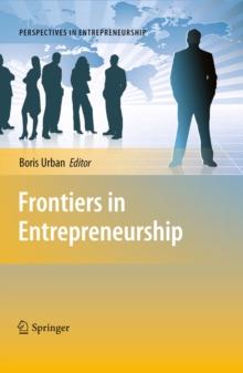 Frontiers in Entrepreneurship