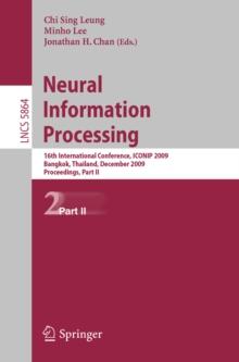 Neural Information Processing : 16th International Conference, ICONIP 2009, Bangkok, Thailand, December 1-5, 2009, Proceedings, Part II