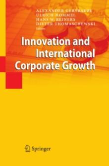 Innovation and International Corporate Growth