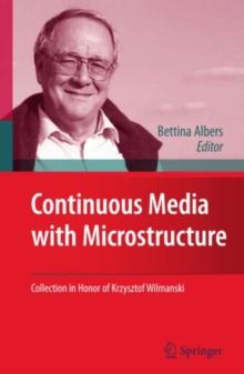 Continuous Media with Microstructure