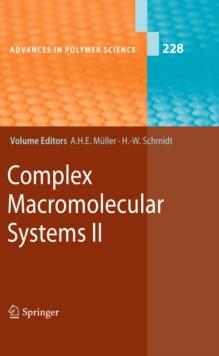 Complex Macromolecular Systems II