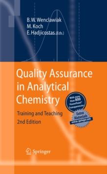 Quality Assurance in Analytical Chemistry : Training and Teaching