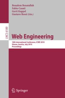 Web Engineering : 10th International Conference, ICWE 2010, Vienna, Austria, July 5-9, 2010. Proceedings