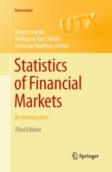 Statistics of Financial Markets : An Introduction