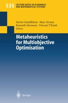 Metaheuristics for Multiobjective Optimisation