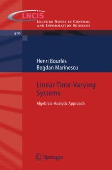 Linear Time-Varying Systems : Algebraic-Analytic Approach