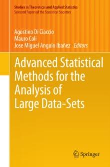 Advanced Statistical Methods for the Analysis of Large Data-Sets