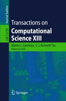 Transactions on Computational Science XIII