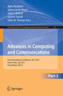 Advances in Computing and Communications, Part II : First International Conference, ACC 2011, Kochi, India, July 22-24, 2011. Proceedings, Part II