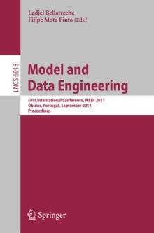 Model and Data Engineering : First International Conference, MEDI 2011, Obidos, Portugal, September 28-30, 2011. Proceedings