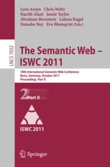 The Semantic Web -- ISWC 2011 : 10th International Semantic Web Conference, Bonn, Germany, October 23-27, 2011, Proceedings, Part II