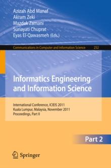 Informatics Engineering and Information Science, Part II : International Conference, ICIEIS 2011, Kuala Lumpur, Malaysia, November 12-14, 2011. Proceedings, Part II