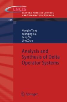 Analysis and Synthesis of Delta Operator Systems