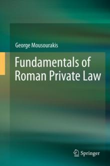 Fundamentals of Roman Private Law