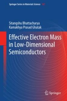 Effective Electron Mass in Low-Dimensional Semiconductors