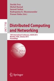 Distributed Computing and Networking : 14th International Conference, ICDCN 2013, Mumbai, India, January 3-6, 2013. Proceedings