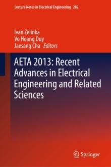 AETA 2013: Recent Advances in Electrical Engineering and Related Sciences